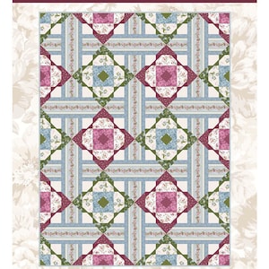 KLEINES EINZELSTÜCK! Maywood Studio Adelaide Fabric Collection Adelaide Quilt Kit Fertige Größe: 54 "x72" Premium 100% Baumwollstoffe