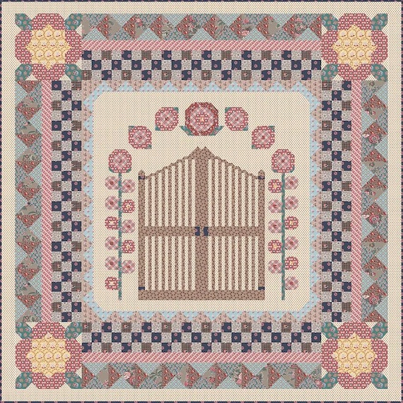 Riley Blake Mansfield Park Gate Quilt Kit, Mansfield Park KT-15190