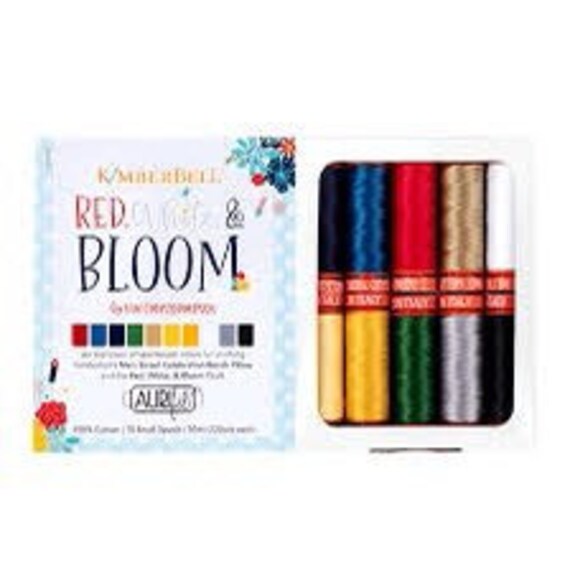 Glide  Thread Collection - Kimberbell Red, White, & Bloom and