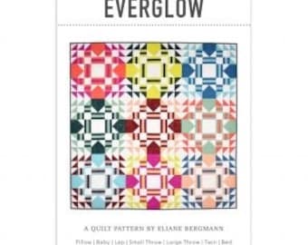 Patchwork & Poodles Everglow Quilt Pattern - 7 Size Variations Per Pattern