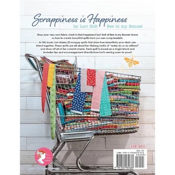 Its Sew Emma Scrappiness is Happiness Quilt Pattern Book 32 Patterns per  Book 