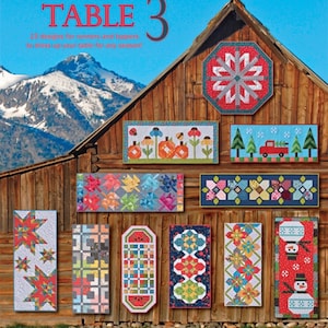 Anka's Treasures Trendy Table 3 Mönsterbok - 15 Designs För Löpare Och Toppare För Att Klä Upp Ditt Bord För Alla Säsonger (Mjukpärm)