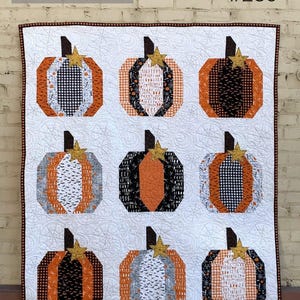 PDF Cotton Street Commons The Pumpkin Patch Quilt Pattern CSC-250D