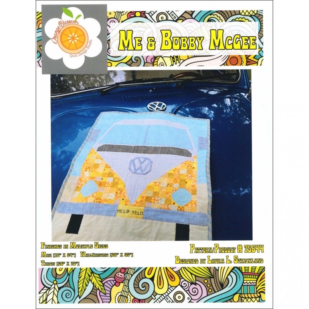 Orange Blossom Quilt Design Studio Me & Bobby Mcgee Quilt Pattern 3