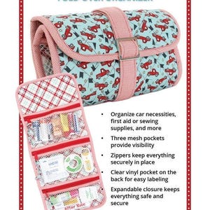 ByAnnie Stash & Dash Fold-Over Organizer Pattern PBA245