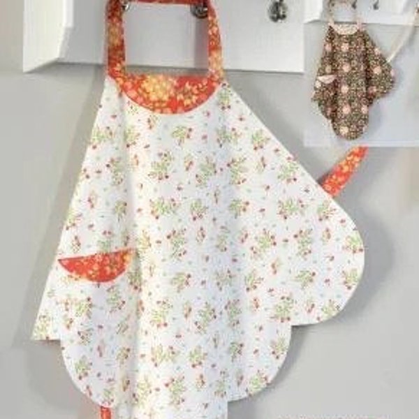 Cabbage Rose Cutie Pie Apron