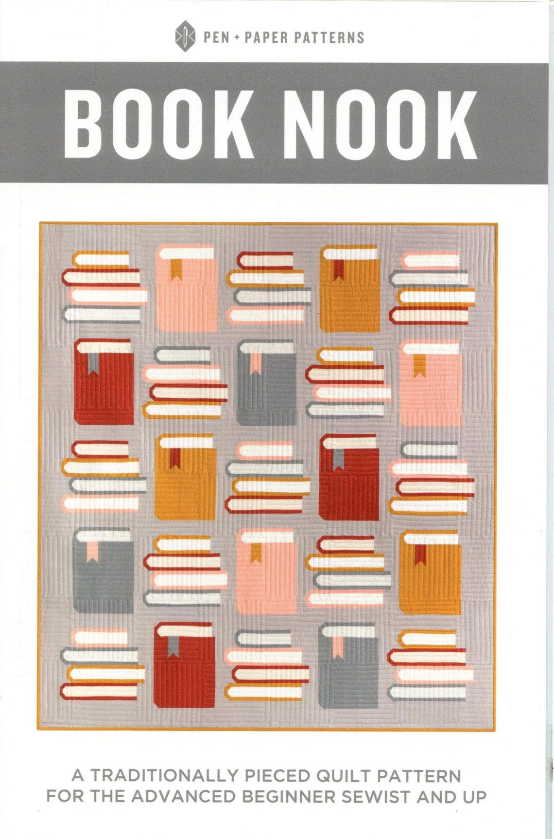 Limited Edition Riley Blake Pen + Paper Patterns Book Nook Quilt Kit ...