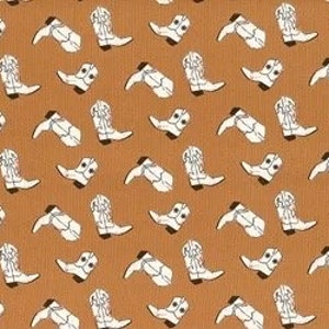 Riley Blake Wild Rose Fabric Collection Boots on Sienna Premium 100% Cotton Quilt Shop Quality Fabrics