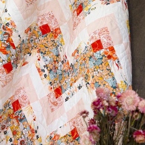 LIMITED EDITION!! Art Gallery Keepsakes Quilt Kit Featuring Listen To Your Heart Fabric Collection Finished Size:  72&quot;x81&quot;