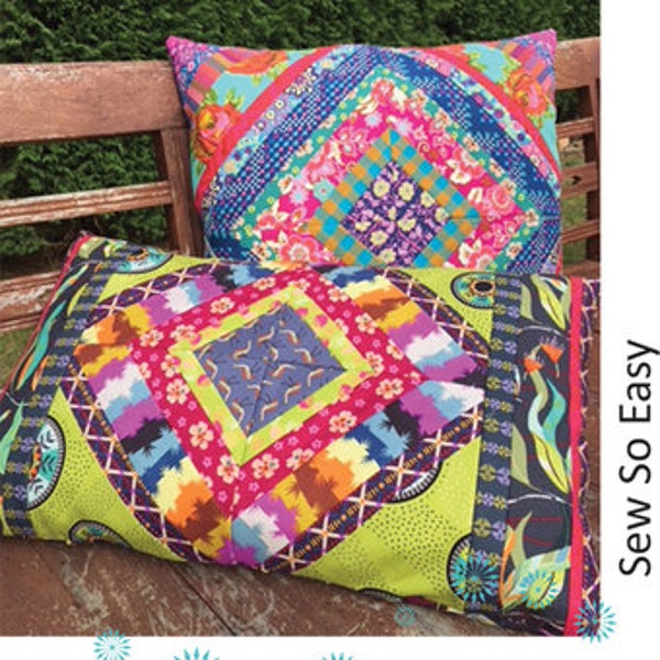 Lynne Wilson Designs Gypsy Pillows Pattern Finished Size: 15.5"x24"