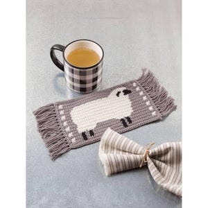 Annie's Crochet Farmhouse Mug Mats - 12 Quick-To-Stitch Mug Mats (Softcover) image 4