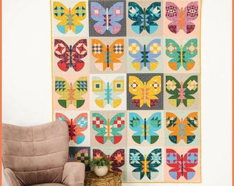 Edredón Sew Kind of Wonderful Butterfly Fields SKWB7, Reglas Opt SKW