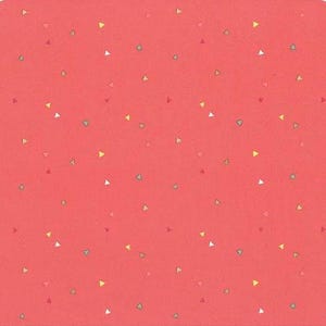 Riley Blake Heather Peterson Market Street Fabric Collection Triangles on Tea Rose Premium 100% Quilt Shop Quality Cotton Fabrics
