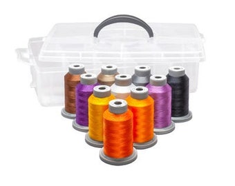 Glide Kimberbell Twilight Boo-Livard 10 Mini Spool Thread Collection 40WT (Mini Spool 1100YDS)