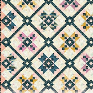 Eye Candy Quilts Frida Quilt Pattern Finished Size: 83&quot;x83&quot;