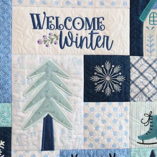 Kimberbell Enchanted Winter Quilt Collection (options: Pattern Book W ...
