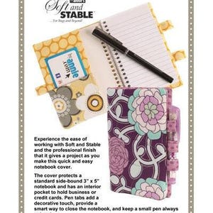 ByAnnie Mini Notebook Cover Pattern PBA238