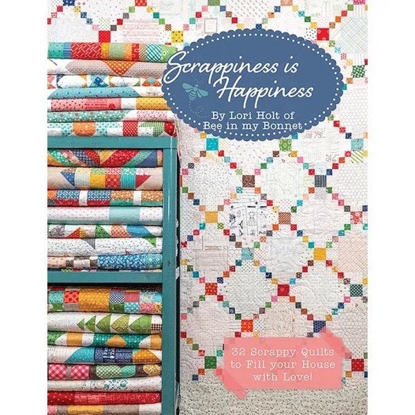It’s Sew Emma Scrappiness is Happiness Quilt Pattern Book (32 Patterns Per Book)