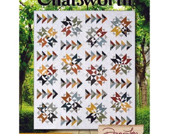 Doug Leko Antler Quilt Designs Chatsworth Pattern Book (Opt Foundation Paper & Rulers Sold Separately)