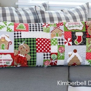 RETIRED!!  Kimberbell Ginger's Kitchen Bench Pillow Collection Embellishment Kit