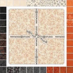 Maywood Studio Spooky Stitches, 10-calowy tort warstwowy SQ-MASSPST
