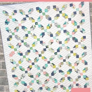 The Tipsy Needle Floating 9 Patch Quilt Pattern TTN-108
