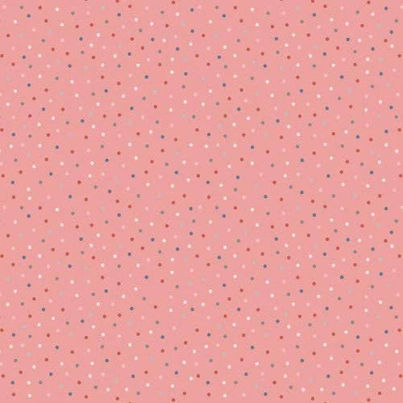 Poppie Cotton Country Confetti Blenders Fabric Collection Country Confetti on Cotton Candy Premium 100% Cotton Quilt Shop Quality Fabrics image 1