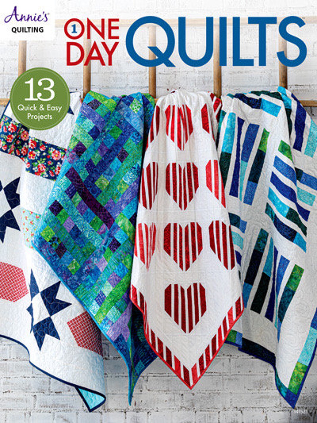 Annie’s Quilting One Day Quilts Pattern Book (13 Projects per Book) Etsy