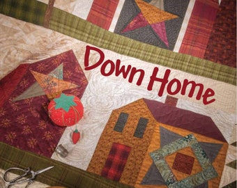 One Sister Down Home Quilt Pattern Book (7 Quilt Patterns & 3 Small Projects Per Book)