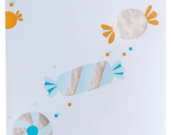 RETIRED!! Kimberbell Sweet As Candy Vinyl Sheets Clear  8 - 6"x12" Sheets Per Pack