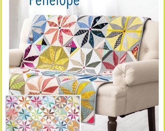 Sew Kind of Wonderful Posh Penelope Quilt Pattern Finished Size 69”x80”