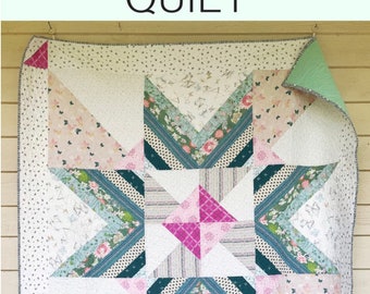 Southern Charm Quilts Carolina Mingle Quilt Pattern Finished Size: 66"x66"