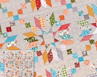 Upbeat Quilt Pattern by It's Sew Emma 658580468811 - Quilt in a Day Patterns
