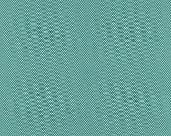 Riley Blake Bee Plaids Fabric Collection Teal October C12026 Authentic Premium 100% Cotton Quilt Shop Quality Fabrics