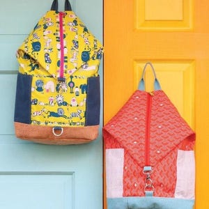 Modello per zaino Bugsy di Sassafras Lane Designs SASSLN-0053, kit di accessori opzionale