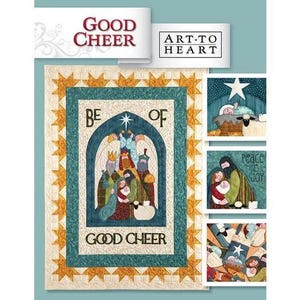 Kunst naar het hart Nancy Halvorsen Good Cheer Quiltpatroonboek #555B