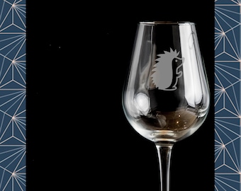 Personalised Glass Winnie the Pooh Champagne Flute glass Prosecco glass.63