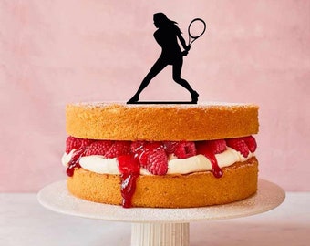 Tennis Player Cake Etsy Tennis Player Cake Etsy
