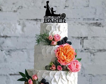 Dart Board Funny Wedding Cake Topper Decoration Personalised Acrylic.853