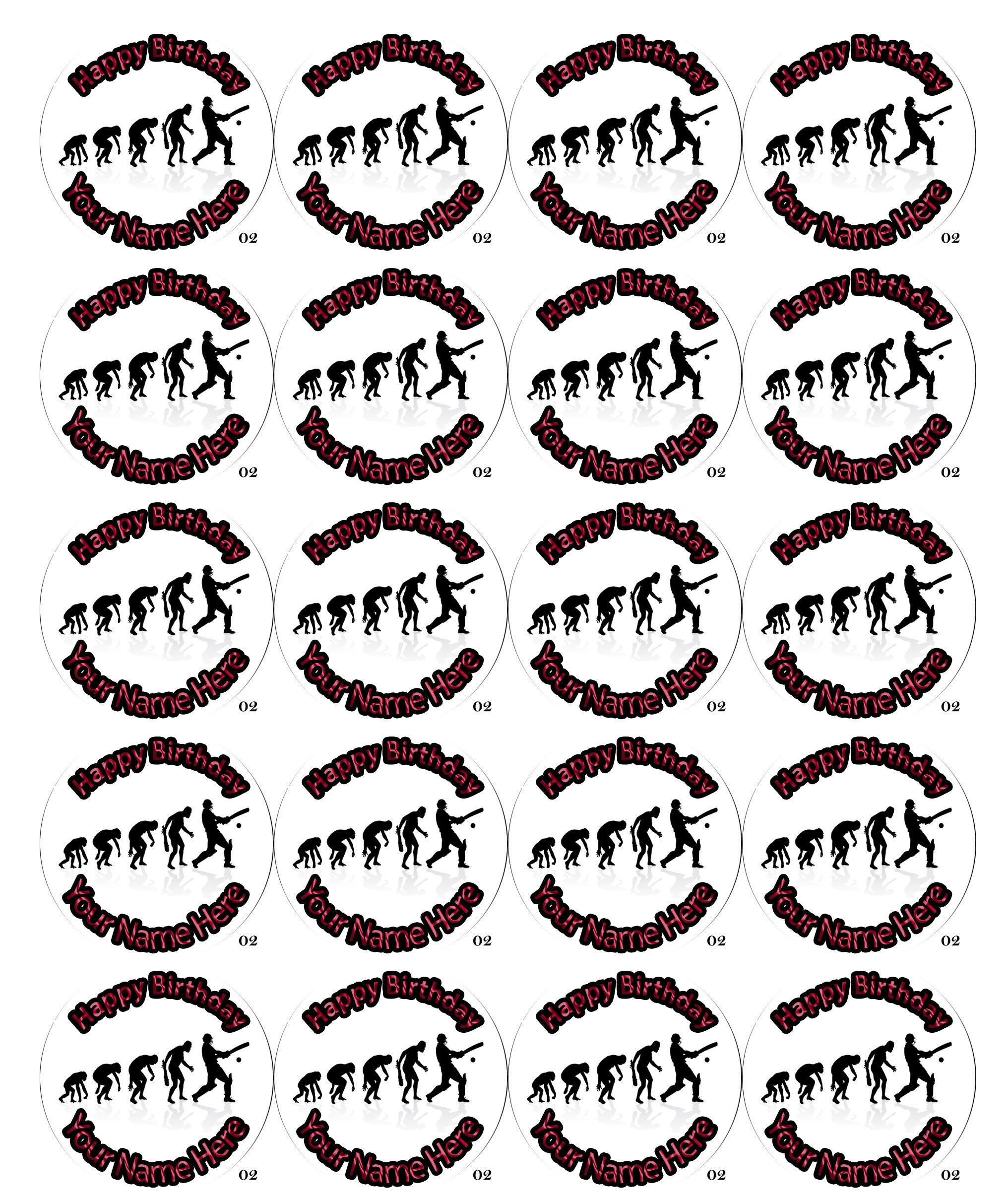 120mm Topper.816 Dragon Birthday Cake Topper Decoration