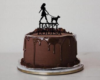 Walker Cake Topper Etsy