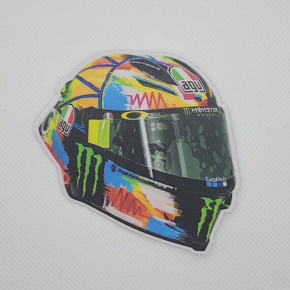 Valentino Rossi Helmet Sticker - Etsy 