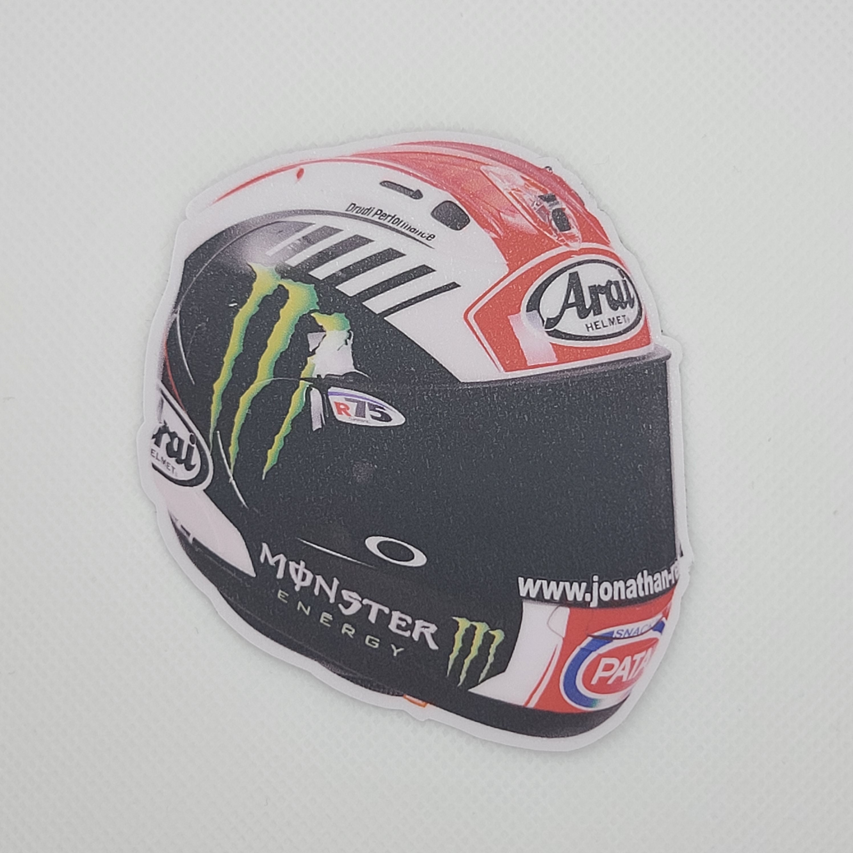 Jonathan Rea Racing Helmet Sticker 
