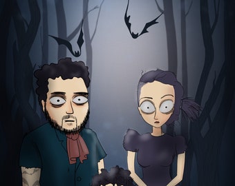 Tim Burton Style Etsy