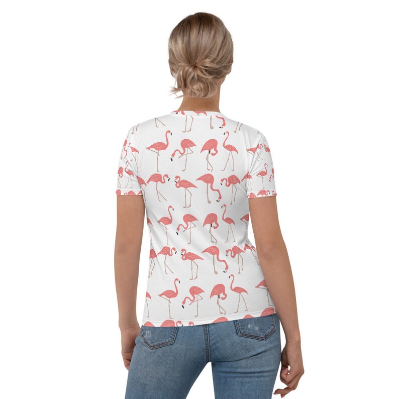 Pink Flamingos Women's Tshirt Etsy