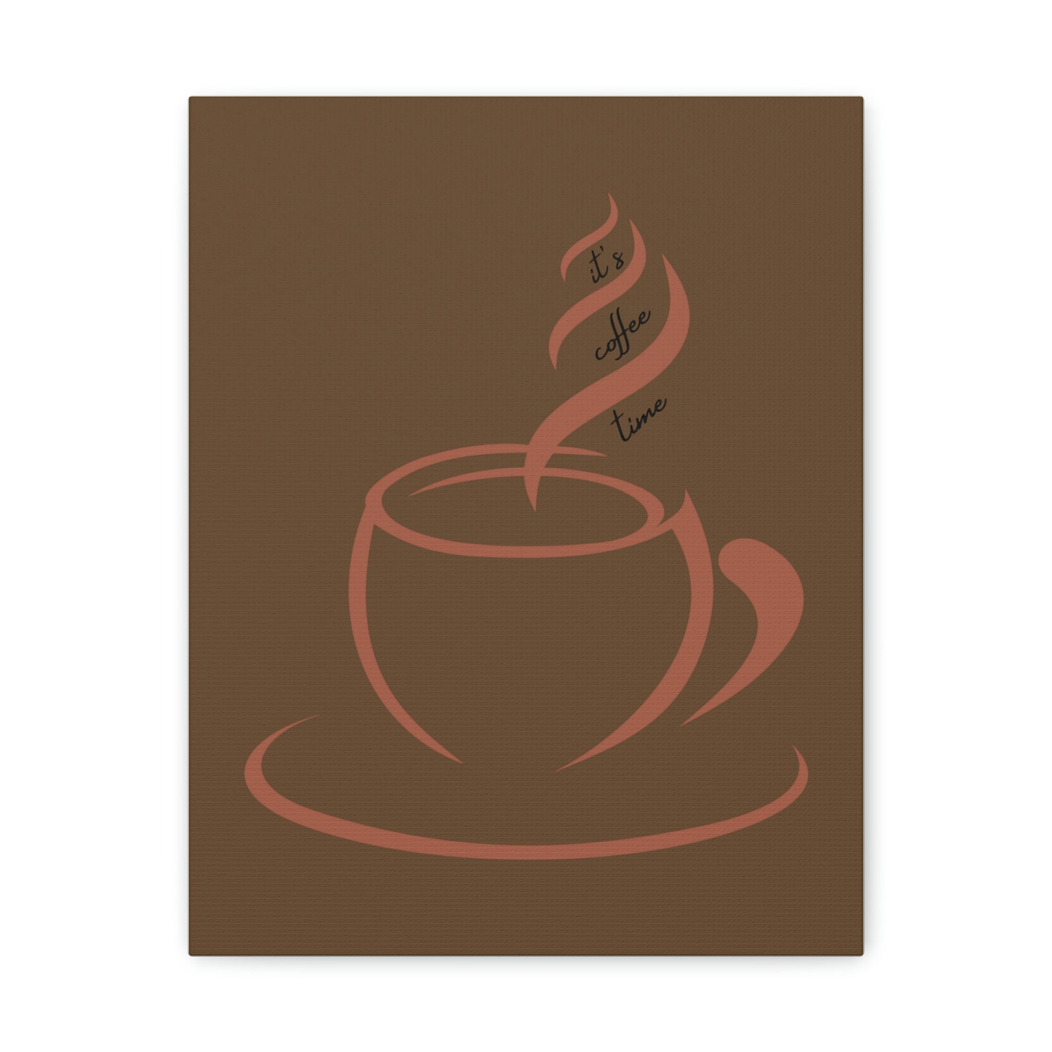 It's Coffee Time Wall Art It's Coffee Time Wall Etsy