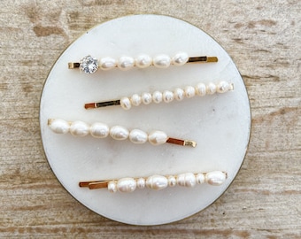 Pasador para el cabello, Pasador con perlas, Pasadores con pinzas, Accesorios para el cabello, Horquilla para el cabello, Pinzas para el cabello, Pinza para el cabello con perlas, Accesorios para el cabello con perlas, Regalo para el cabello