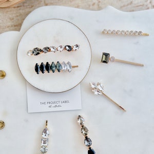 Hair Barrette, Crystal Barrette, Barrettes Clips, Hair Accessories, Hair Pin, Hair Clips, Gem Hair Clip, Gem Hair Accessories, Hair Gift