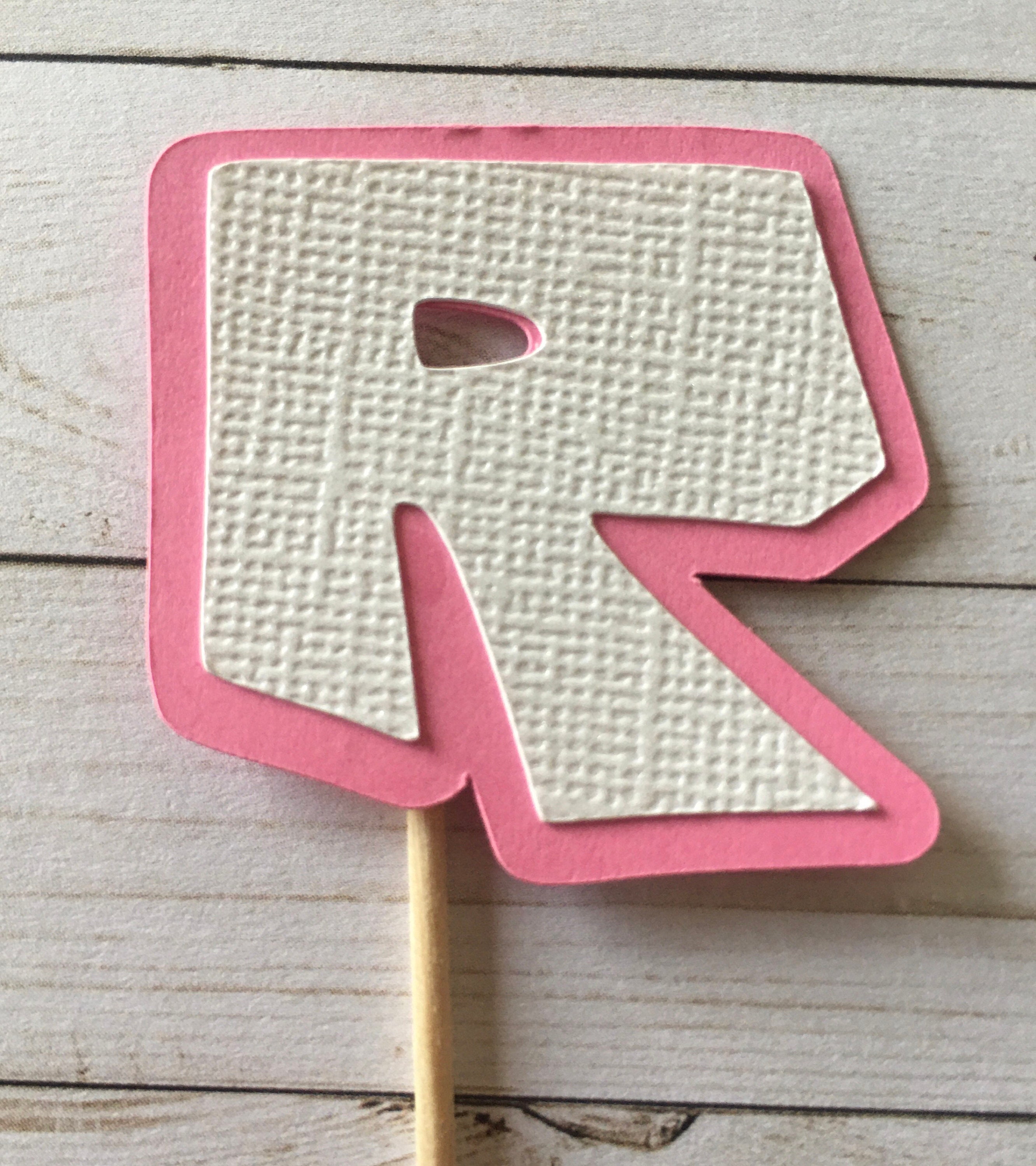 Roblox Cupcake Toppers Roblox Roblox Party Roblox | Etsy