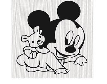 Download Baby Mickey Svg Etsy